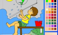 Fisher Boy Coloring